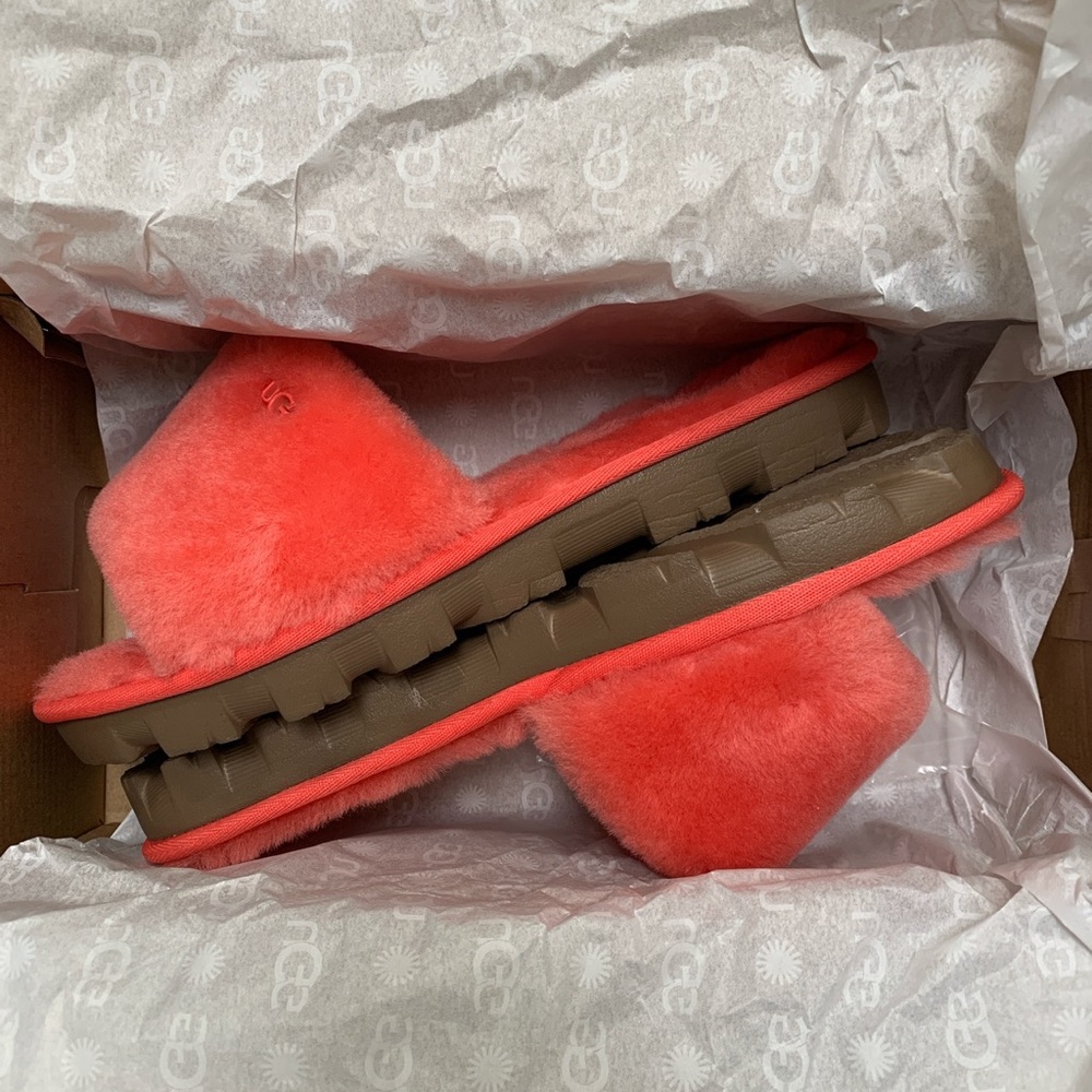 UGG coral slippers